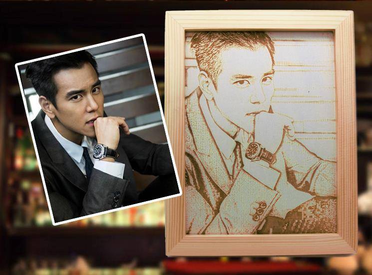 激光打标机打照片时照片怎么样处理打出来才漂亮